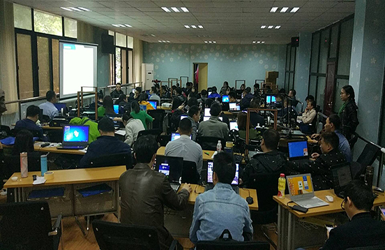 3D打印創客教育活動現場